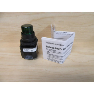 Allen Bradley 800H-PRBH16G Push Button Switch W800T-XA