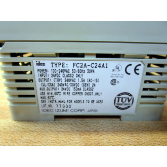 IDEC FC2A-C24A1 Logic Controller FC2AC24A1 - Used
