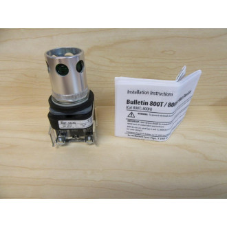 Allen Bradley 800T-QA24G Push Button Switch - New No Box