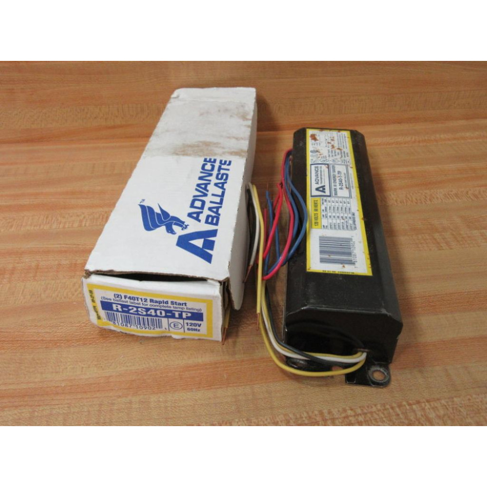 Advance Transformer R-2S40-1-TP Ballast R2S40TP Surface Rust