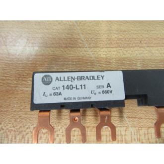 Allen Bradley 140-L11 Commoning Link  3-Phase 140L11 Black Ser A - New No Box