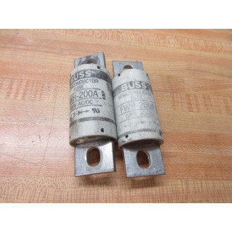 Buss FWH-200A Bussmann Fuse FWH200A - Used