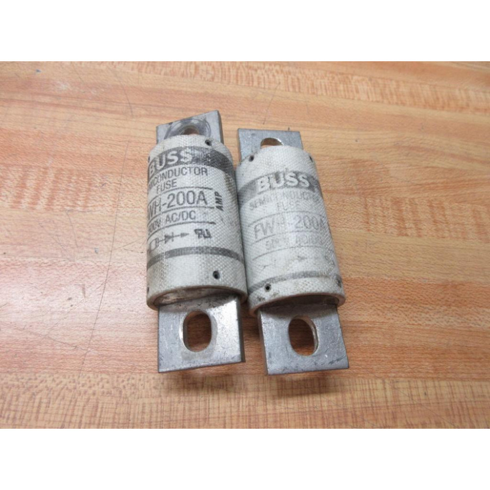 Buss FWH-200A Bussmann Fuse FWH200A - Used