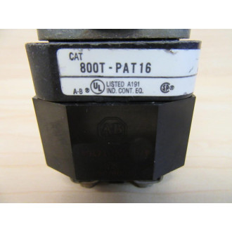 Allen Bradley 800T-PAT16G Illum. Push Button 800TPAT16G - Used