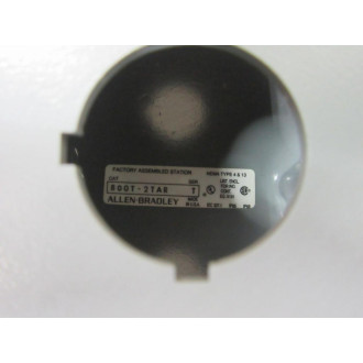Allen Bradley 800T-2TAR Pushbutton Panel 800T2TAR Enclosure Only - New No Box