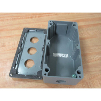 Allen Bradley 800T-2TAR Pushbutton Panel 800T2TAR Enclosure Only - New No Box