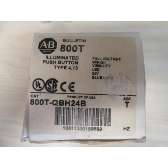Allen Bradley 800T-QBH24B Push Button Switch