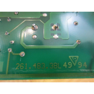 Selectron 261.483.3BL Circuit Board261.483.3AL - Used