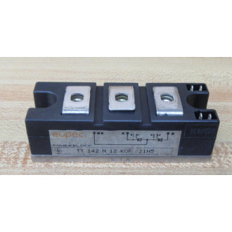 Eupec TT142N12KOF21H5 Thyristor Power Block - Used