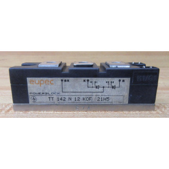 Eupec TT142N12KOF21H5 Thyristor Power Block - Used