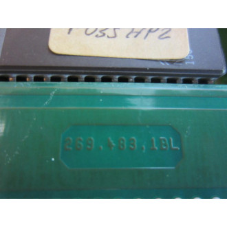 Selectron 269.483.1BL Circuit Board 2694831BL - Used