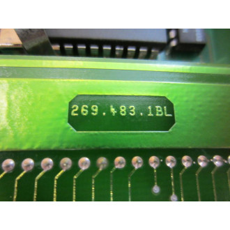 Selectron 269.483.1BL Circuit Board 2694831BL - Used