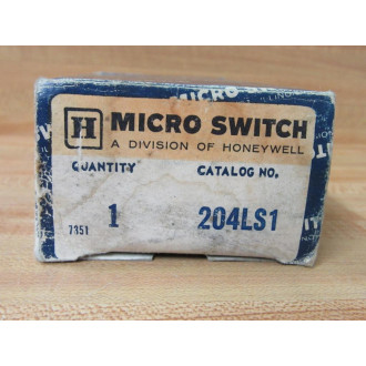 Micro Switch 204LS1 Limit Switch WPlunger