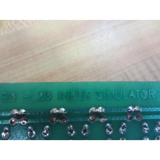 GE Fanuc IC692ACC201 Input Simulator Bd SI2A1 - Used