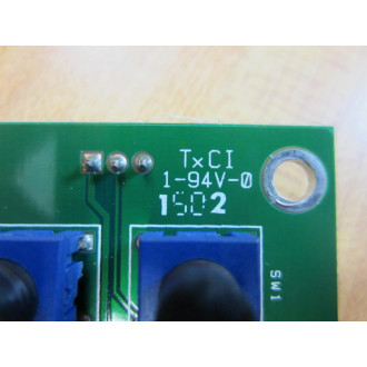 DFW Digital Solutions 100-0004-001 Push Button PCB 1000004001 - Used