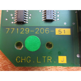 Allen Bradley 77129-206-51 PanelView Control Bd 77129-207-51 77129-207-54 Rev.J - Used