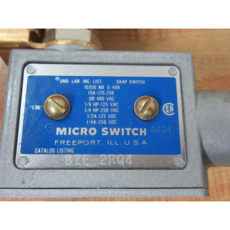 Micro Switch BZE6-2RQ4 Snap Switch WPalm Button BZE62RQ4