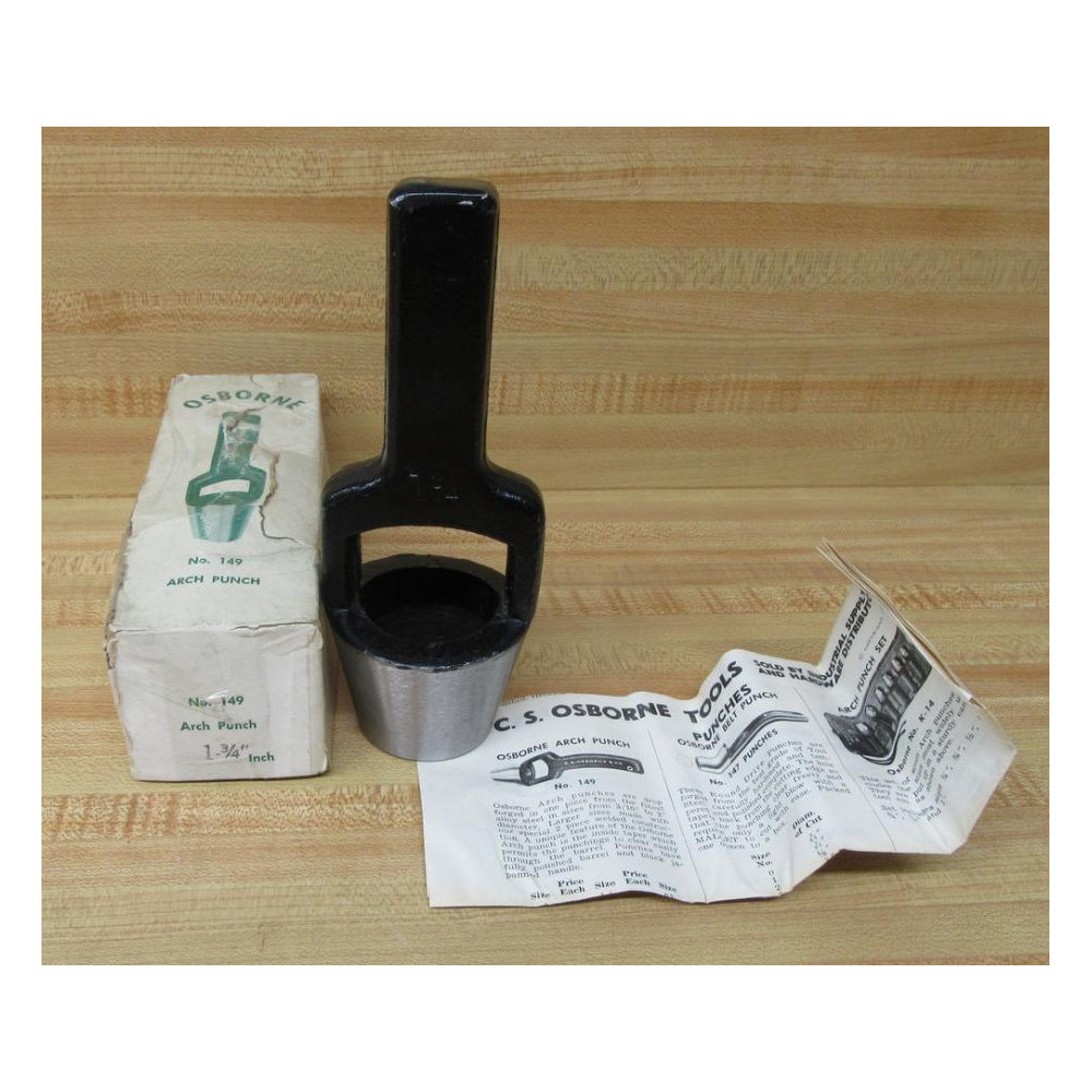 Osborne 149-1-34" Arch Punch