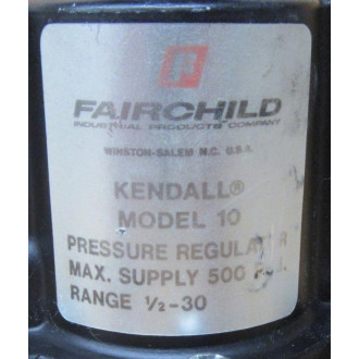 Fairchild 10132 Model 10 Pressure Regulator Rangr 12-30 - Used