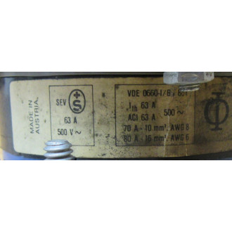 Kraus & Naimer X63 Rotary Cam Switch - Used