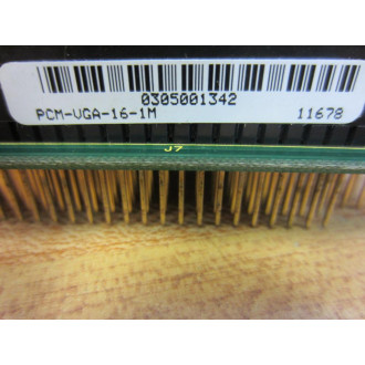 WinSystems PCM-VGA Super VGA Video Controller Bd 400-0177-000 - Used