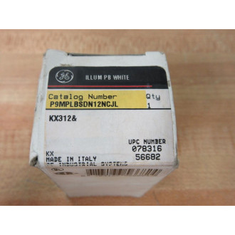 General Electric P9MPLBSDN12NCJL Illum. Push Button