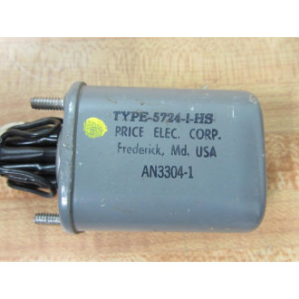 Price Electric 5724-1-HS Relay 5724-I-HS - Used