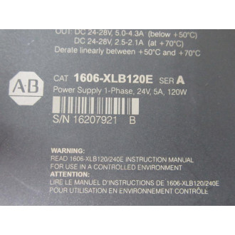 Allen Bradley 1606-XLB120E Power Supply 1606XLB120E - New No Box