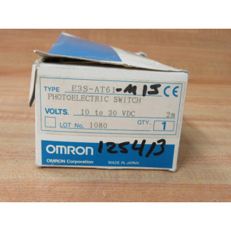 Omron E3S-AT61-M1J Switch E3S-AT61-L & E3S-AT61-D