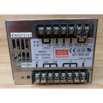 Mean Well SP-500-24 Power Supply SP50024 - Used