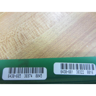 6430-665 CircuitDisplay Board 6430-661 - Used