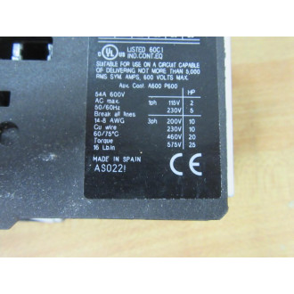 General Electric CL04A310MJ Contactor 104173 - New No Box