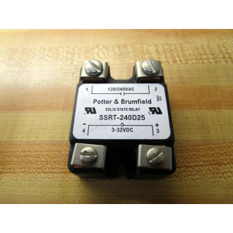 Potter & Brumfield Tyco SSRT-240D25 Relay SSRT240D25 - Used