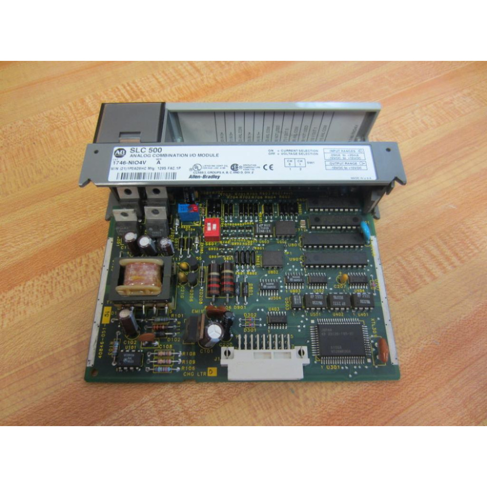 Allen Bradley 1746-NIO4V IO Module 1746-NI04V Ser.A - Used
