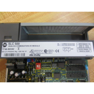 Allen Bradley 1746-NIO4V IO Module 1746-NI04V Ser.A - Used