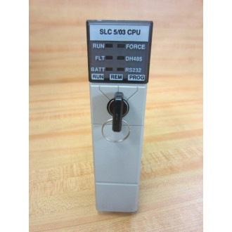 Allen Bradley 1747-L532 SLC503 CPU 1747L532 Ser.D W Key - Used