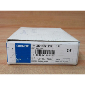 Omron ZE-N22-2G Limit Switch WRoller Lever ZEN222G