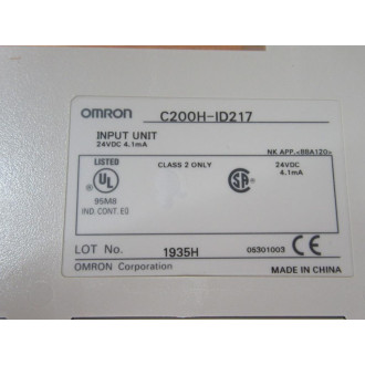Omron C200H-ID217 Input Unit C200HID217