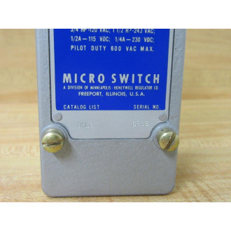 Micro Switch 1ML2 Limit Switch - New No Box