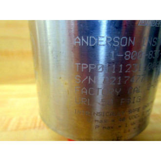 Anderson Instrument TPP011123110065 Transmitter - Used