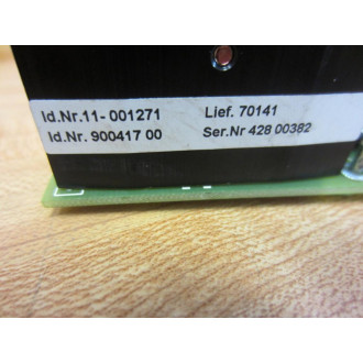 Mahlo 1970.0270 Power Board 19700270 - Used