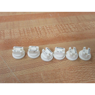 Spraying Systems 800050VP Flat Spray Tip Nozzle (Pack of 30) - New No Box