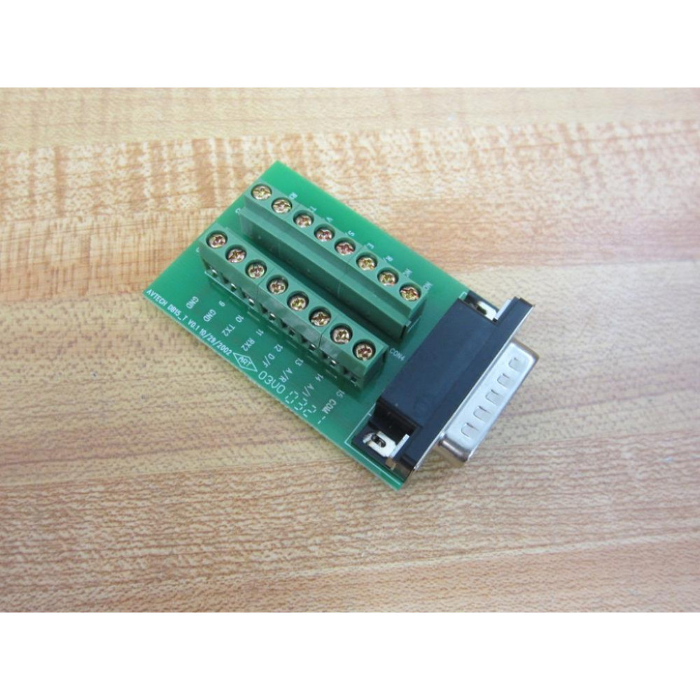 Avtech DB15_T Circuit Board DB15_T V0.1 - New No Box
