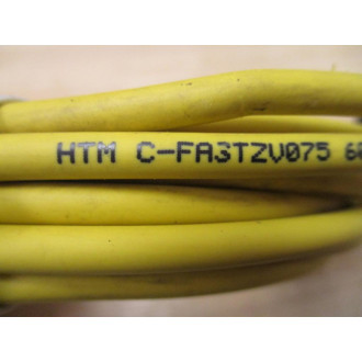 HTM Electronics Industries C-FA3TZV075 Connecting Cable CFA3TZV075 W 4 Pin Male Connector - New No Box