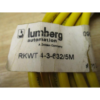 Lumberg Automation RKWT 4-3-6325M Cordset RKWT436325M - New No Box