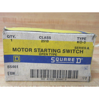 Square D 2510 KO-3 Motor Starting Switch 55461 Switch Only