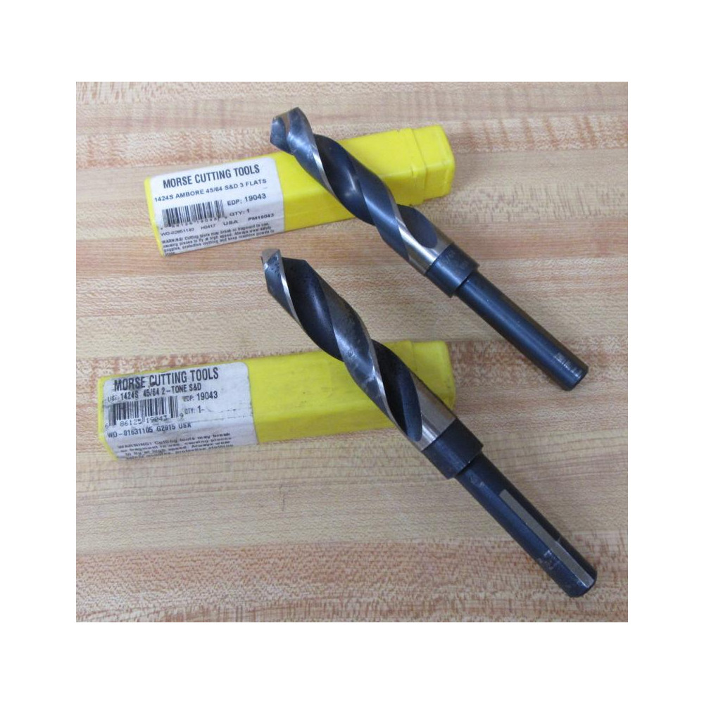Morse Cutting Tools 19043 Drill Bit (Pack of 2) - Used