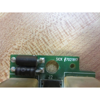 Sick 7021817 Relay Assy PCB PWB910161 - Used