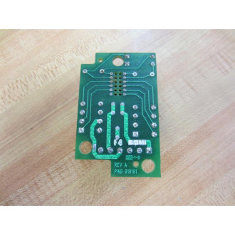 Sick 7021817 Relay Assy PCB PWB910161 - Used