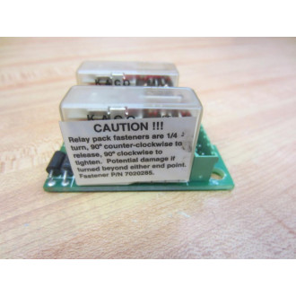 Sick 7021817 Relay Assy PCB PWB910161 - Used
